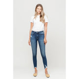 MID RISE SKINNY JEAN by Vervet