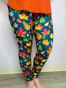 Autumn Leaf Leggings