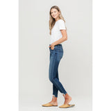 MID RISE SKINNY JEAN by Vervet