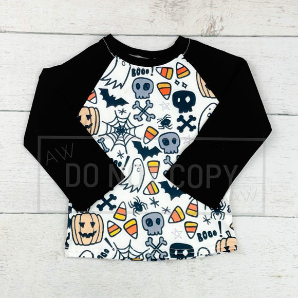 Candy Corn Raglan