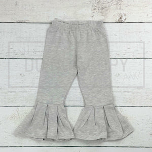 Light Heather Gray Bell Bottoms