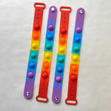 AP1001 Rainbow Fidget Pop Bracelets