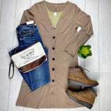 Colbie Cardigan - Tan