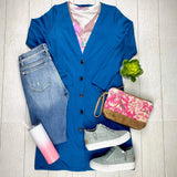 Colbie Cardigan - Classic Blue